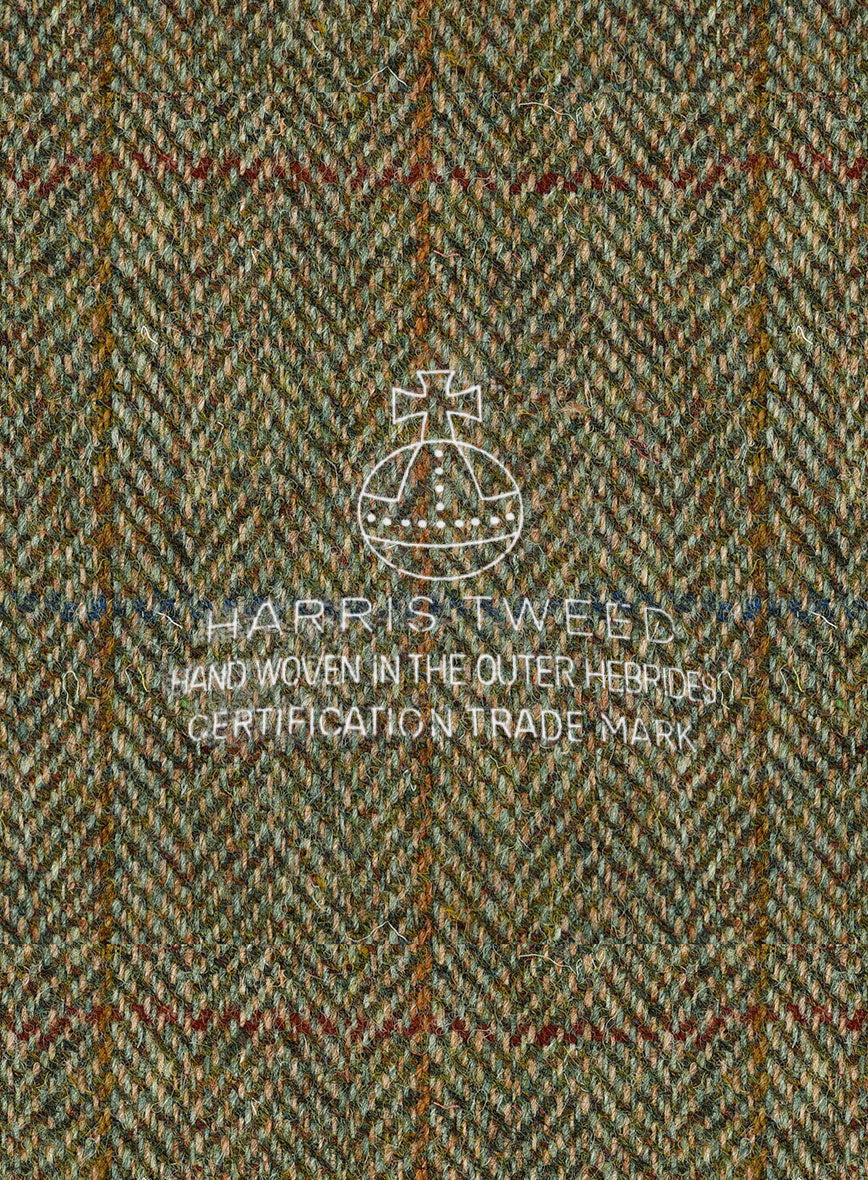 Harris Tweed Ranger Green Pants - Image 3