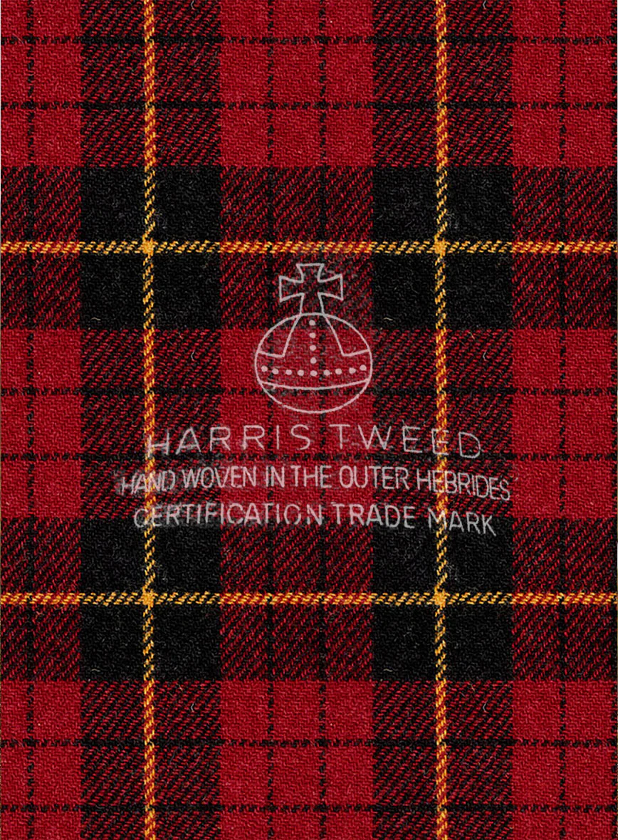 Harris Tweed Redcrest Tartan Jacket - Image 4