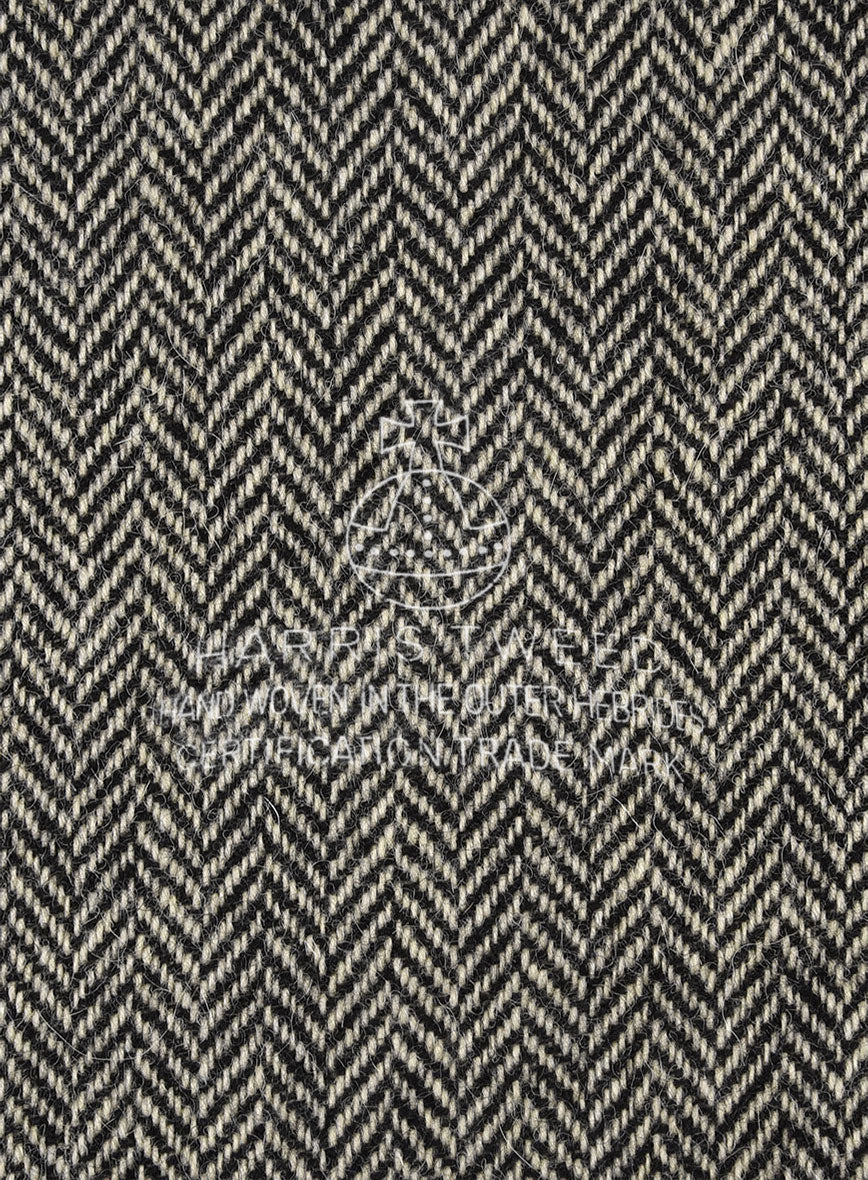 Harris Tweed Vintage Herringbone Pants - Image 3