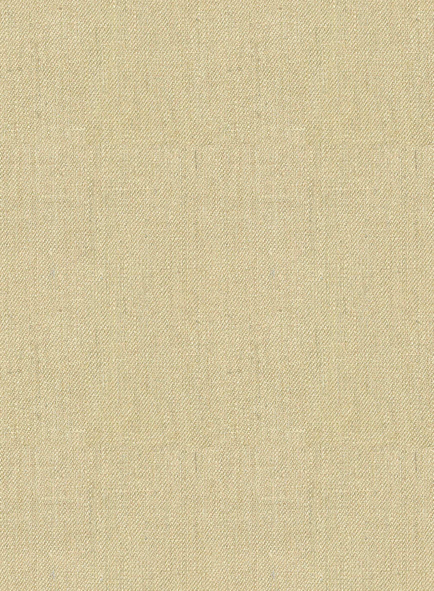 Heavy Linen Khaki Jacket - Image 3