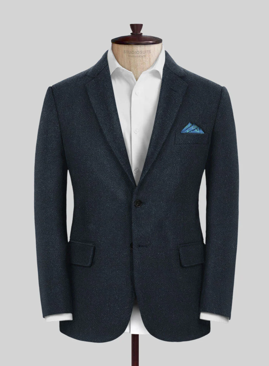 Highlander Blue Tweed Suit - Image 3