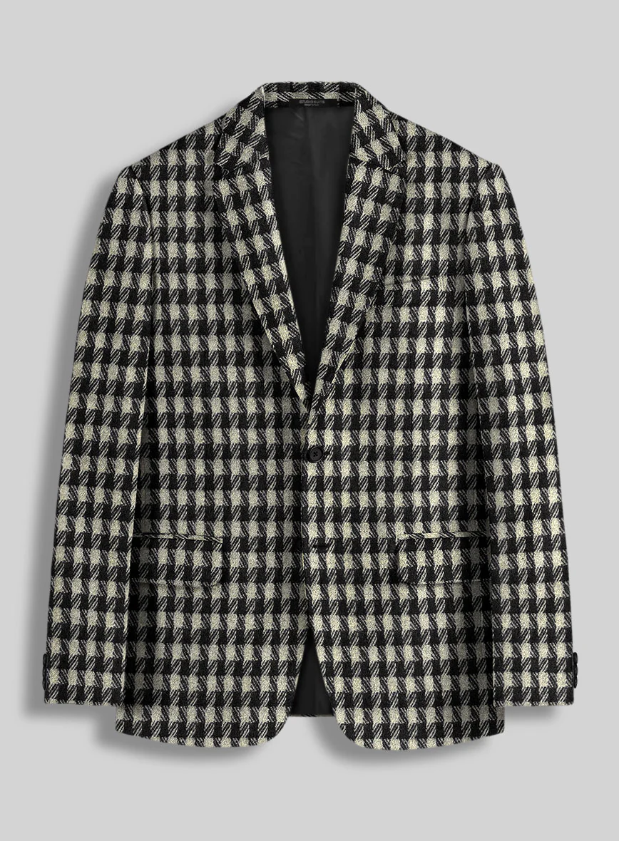 Highlander BW Bold Box Tweed Jacket