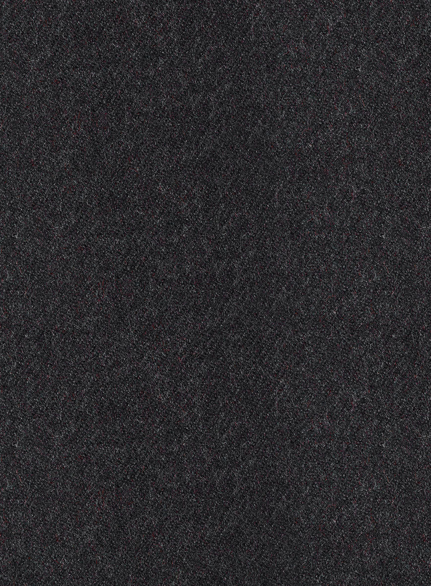 Highlander Charcoal Tweed Double Breasted Suit - Image 4