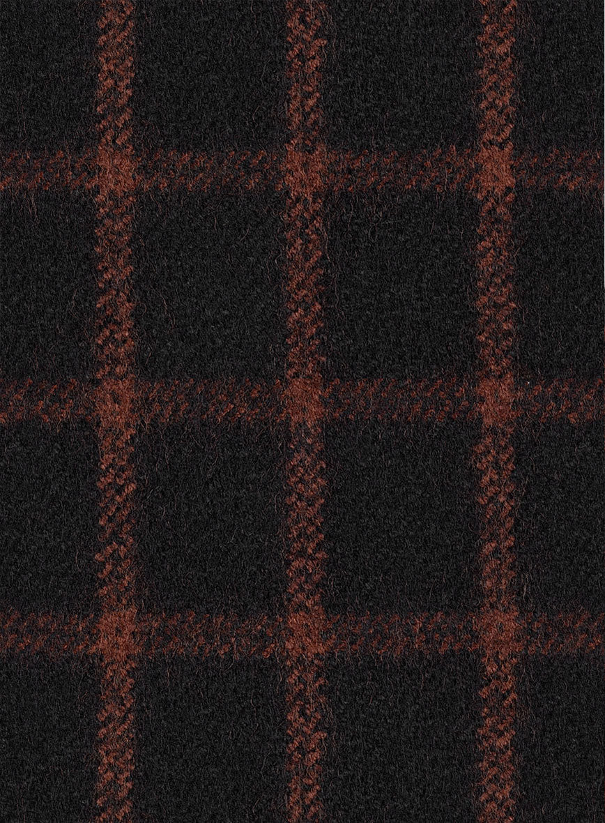 Highlander Heavy Black Check Tweed Pants - Image 3