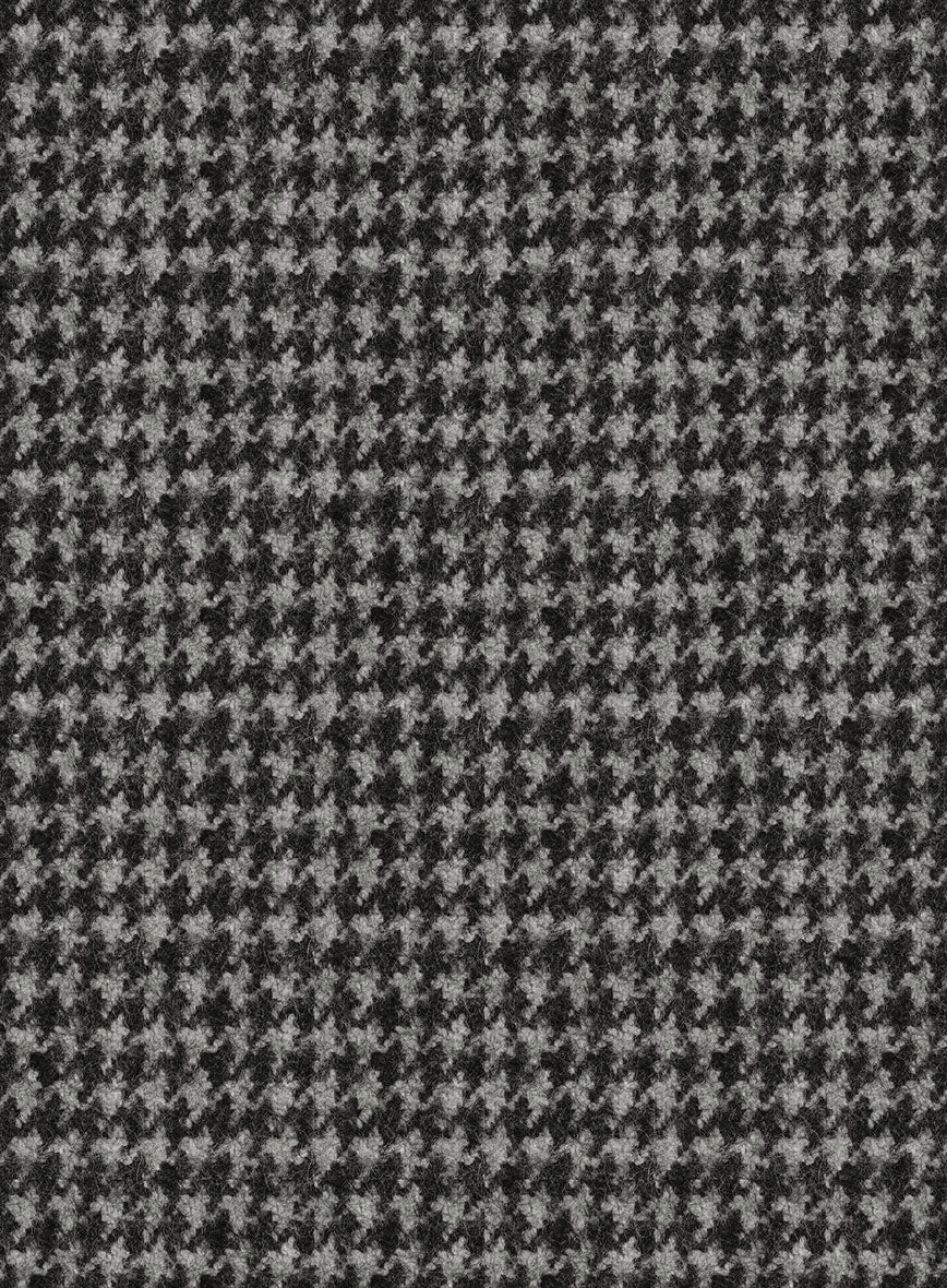 Highlander Heavy Charcoal Houndstooth Tweed Pants - Image 3
