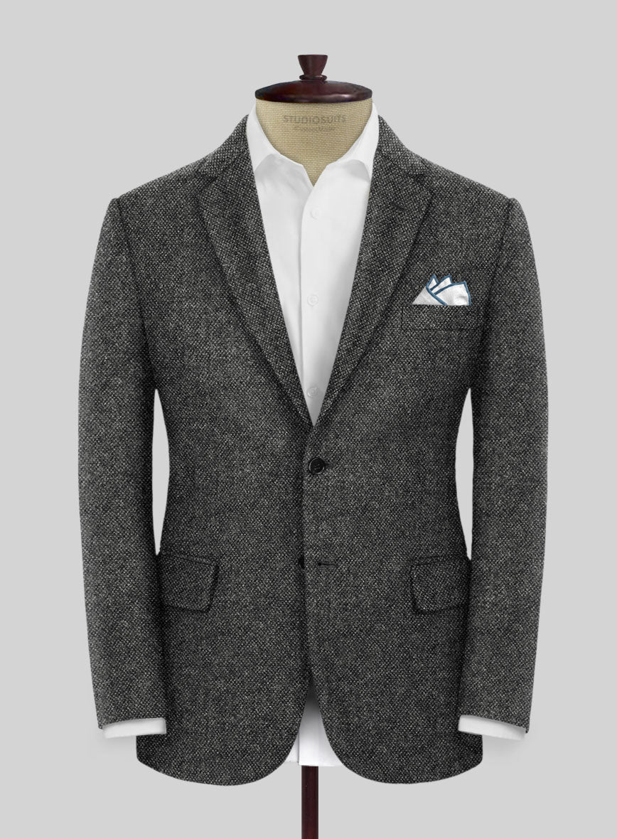 Highlander Heavy Gray Bedford Tweed Jacket