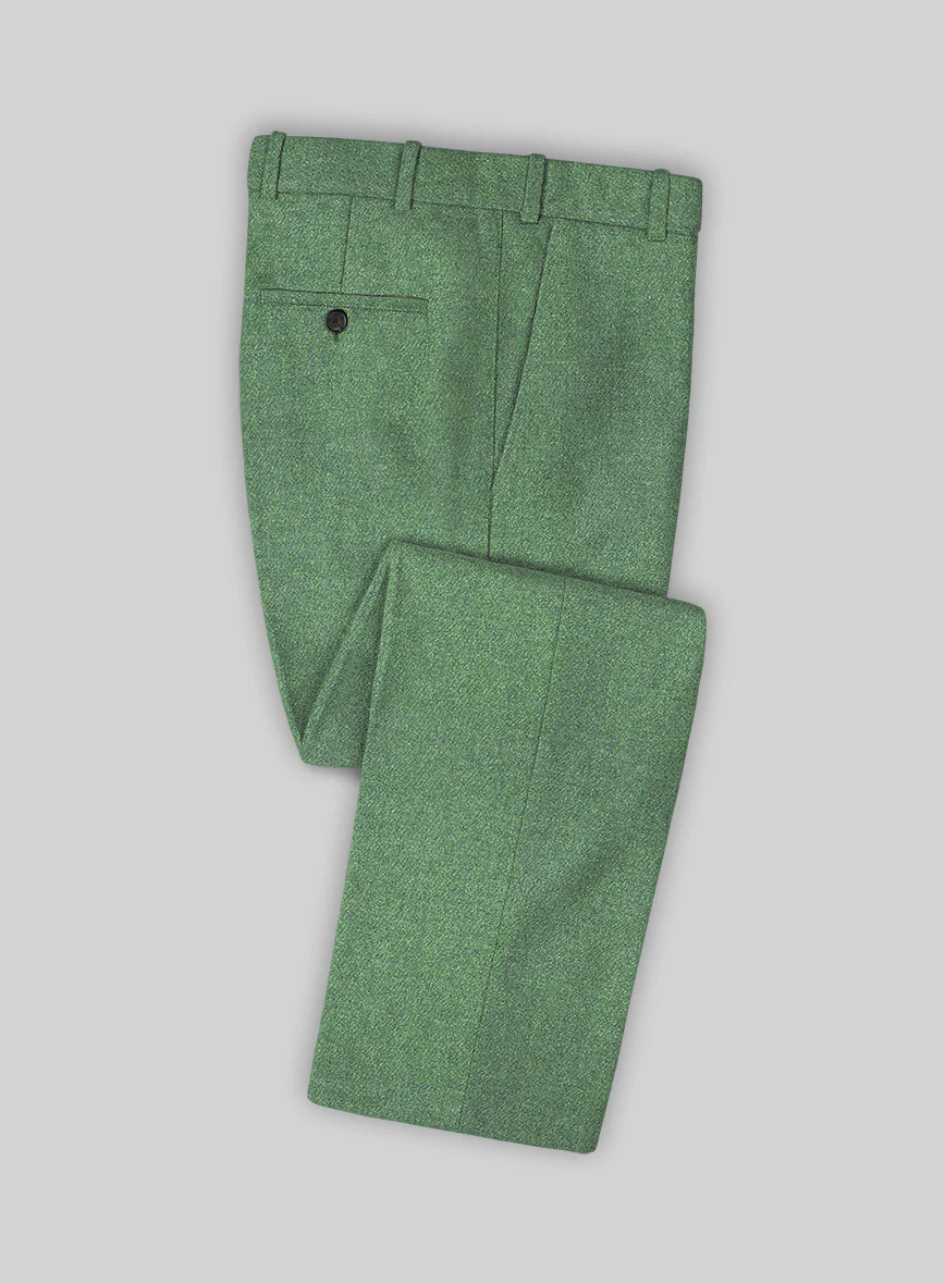Highlander Heavy Paris Green Tweed Suit - Image 5