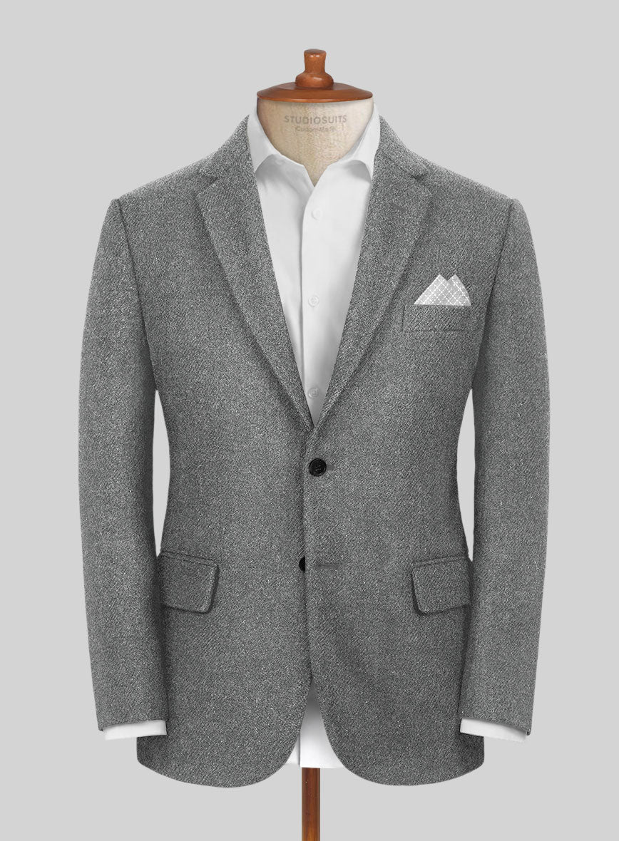 Highlander Light Gray Tweed Jacket
