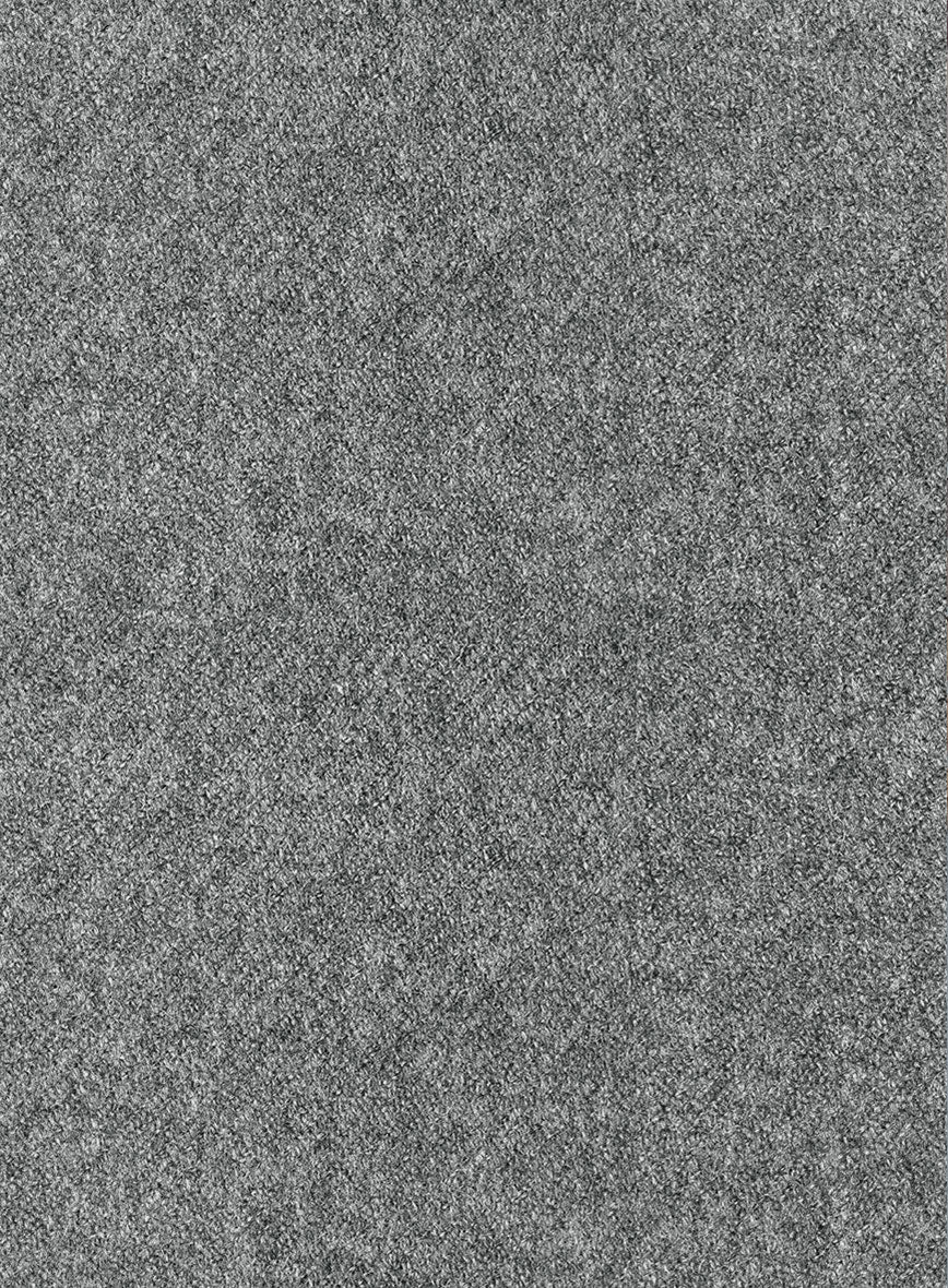 Highlander Light Gray Tweed Pea Coat - Image 3