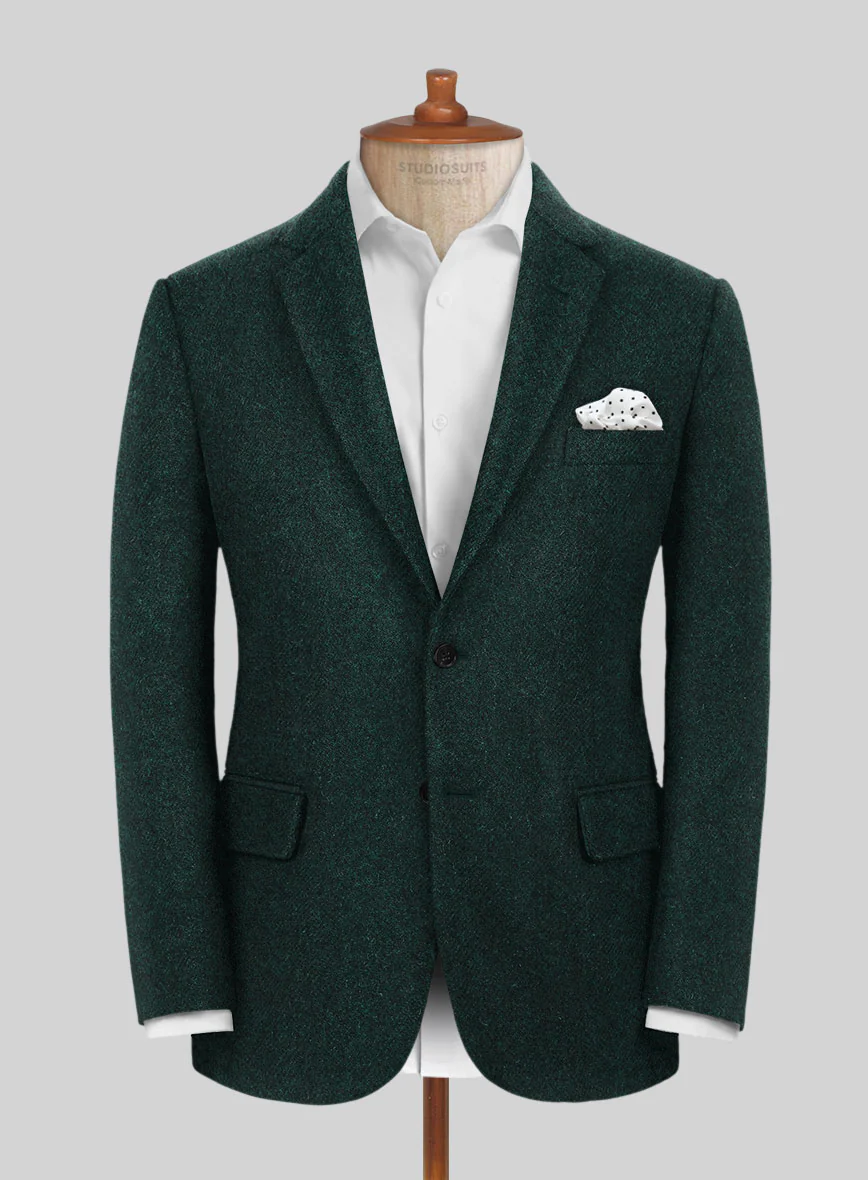 Highlander Melange Green Tweed Jacket