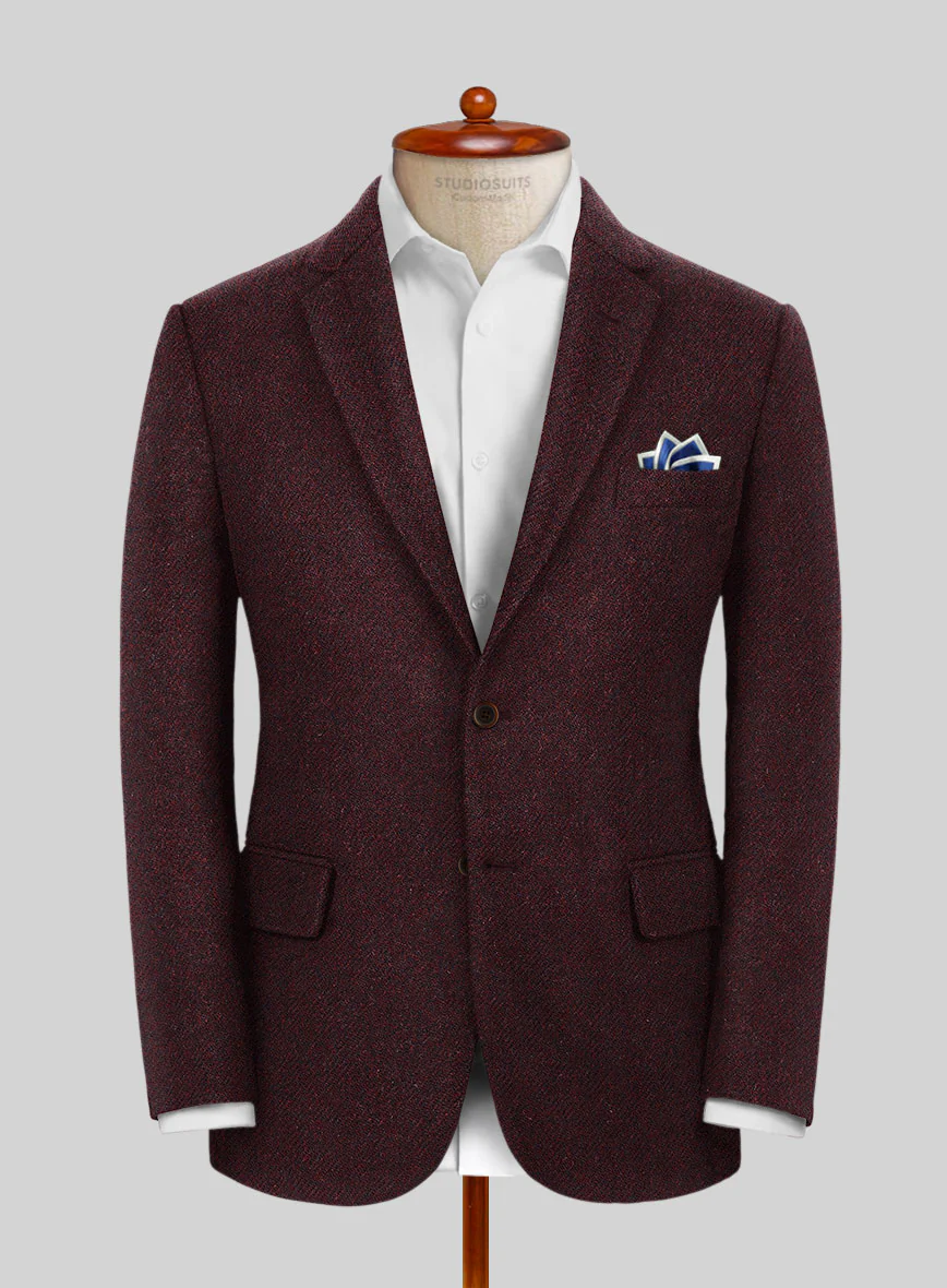 Highlander Sangria Tweed Jacket