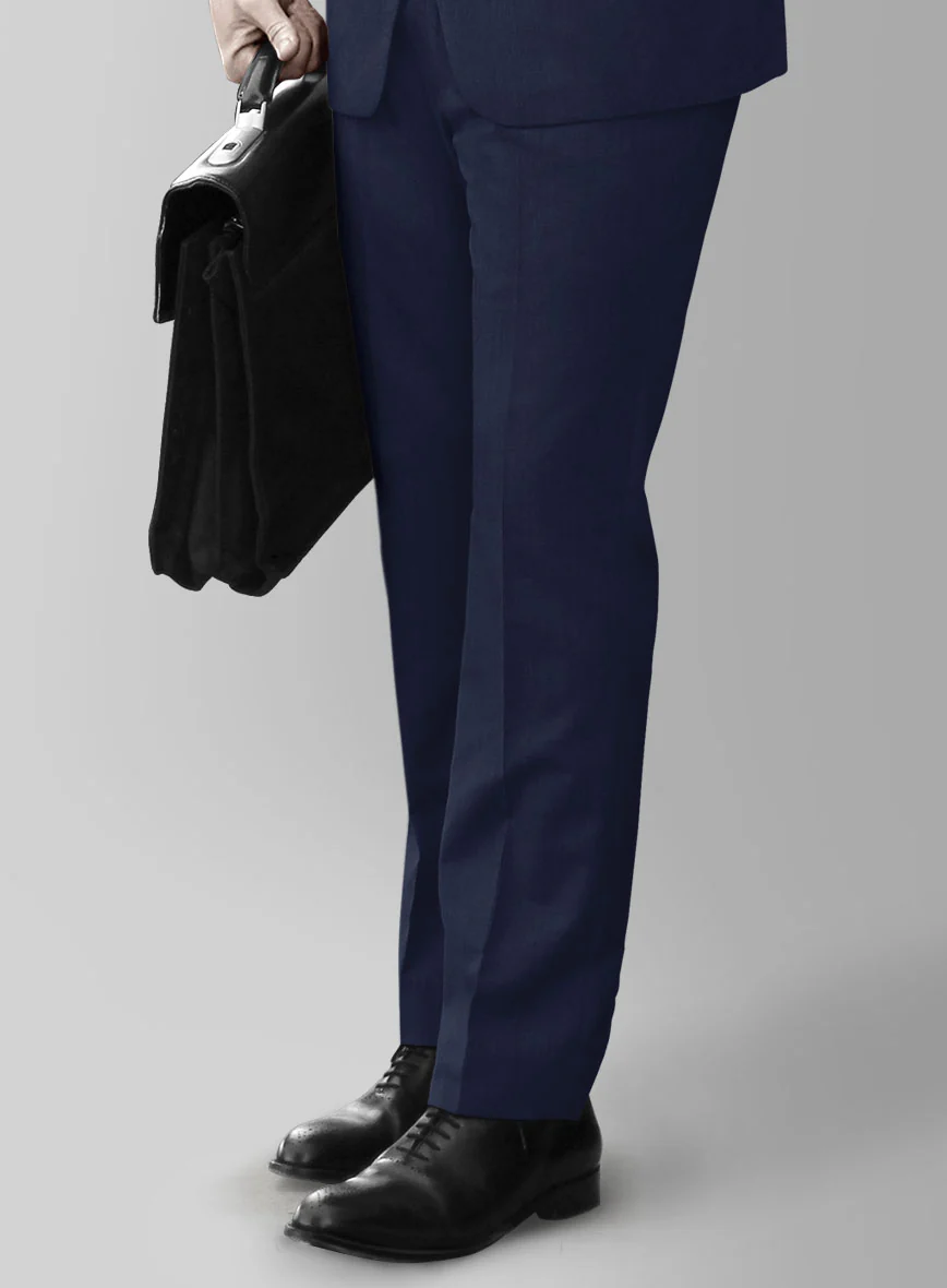 Huddersfield Stretch Persian Blue Wool Suit - Image 6