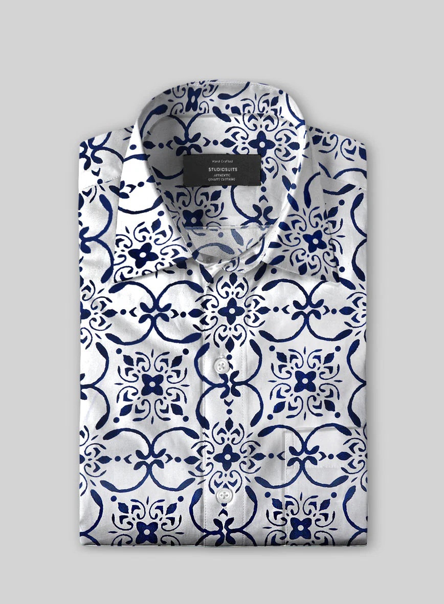 Indi Twist Cotton Lycra Shirt