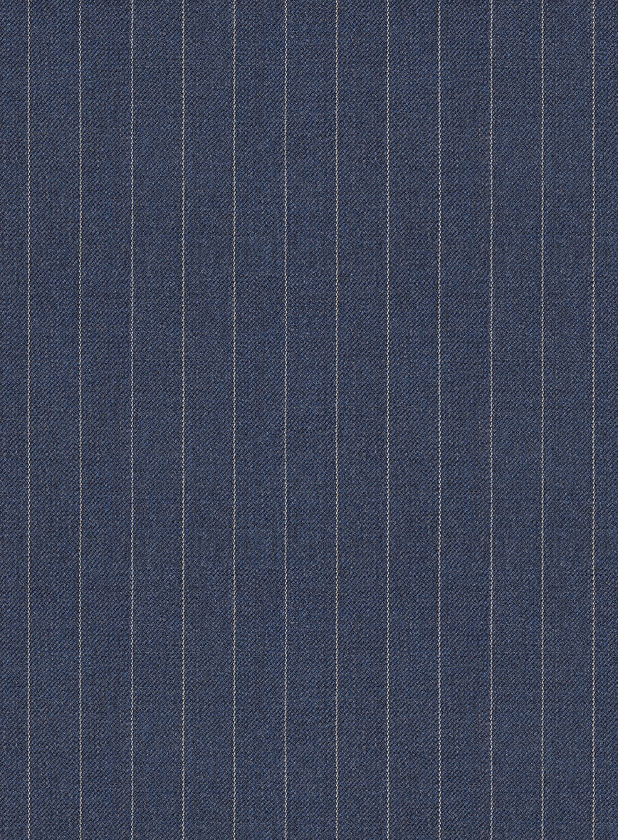Ink Blue Pinstripe Suit - Image 7
