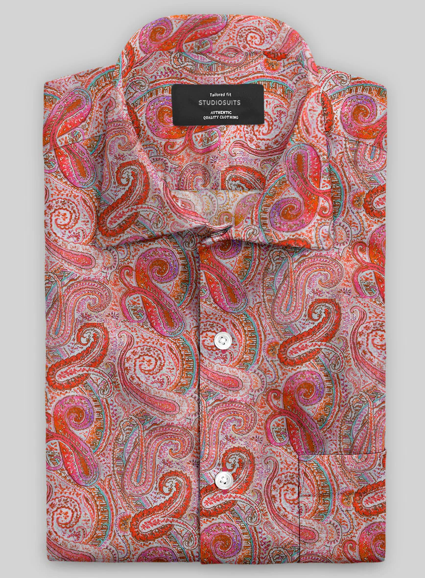 Italian Adriano Summer Linen Shirt