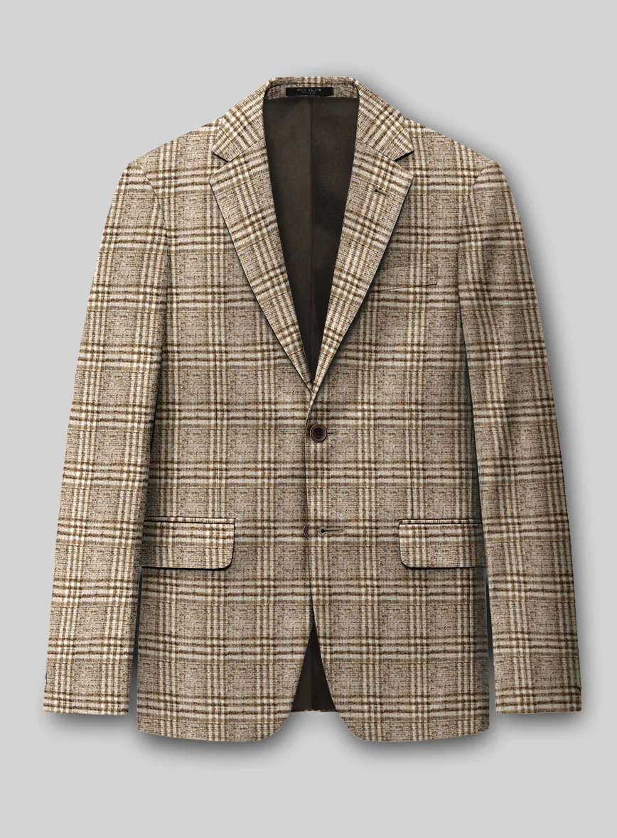 Italian Alpaca Wool Isenaro Jacket