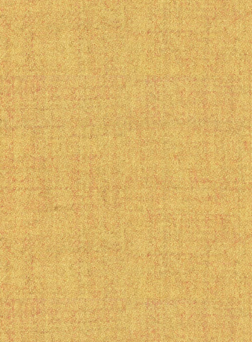 Italian Amber Yellow Tweed Pants - Image 2