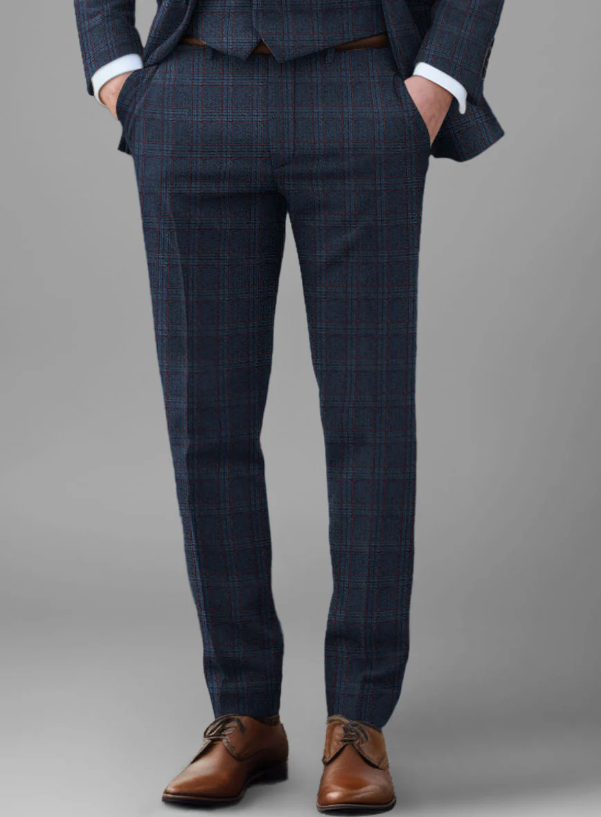 Italian Atessia Check Tweed Suit - Image 6