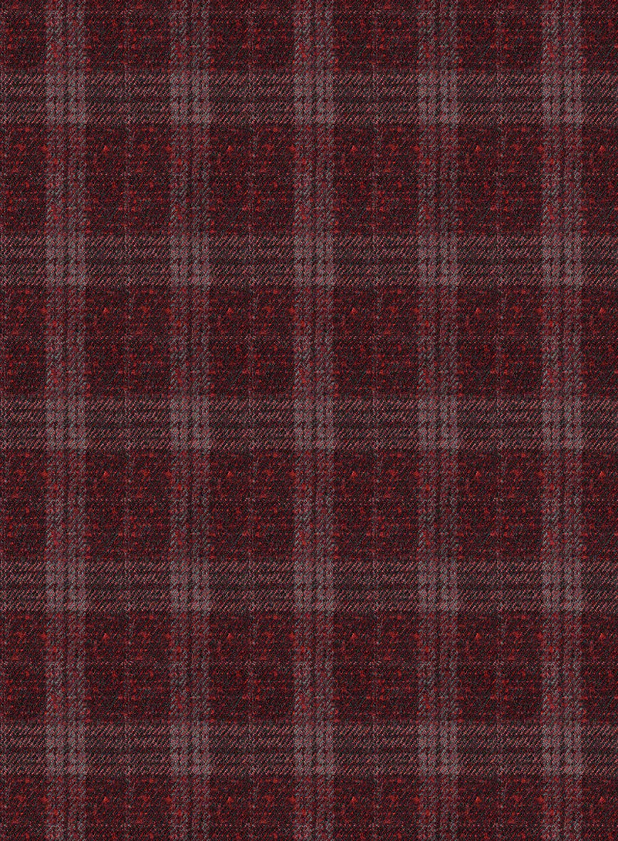 Italian Austor Checks Tweed Pants - Image 3