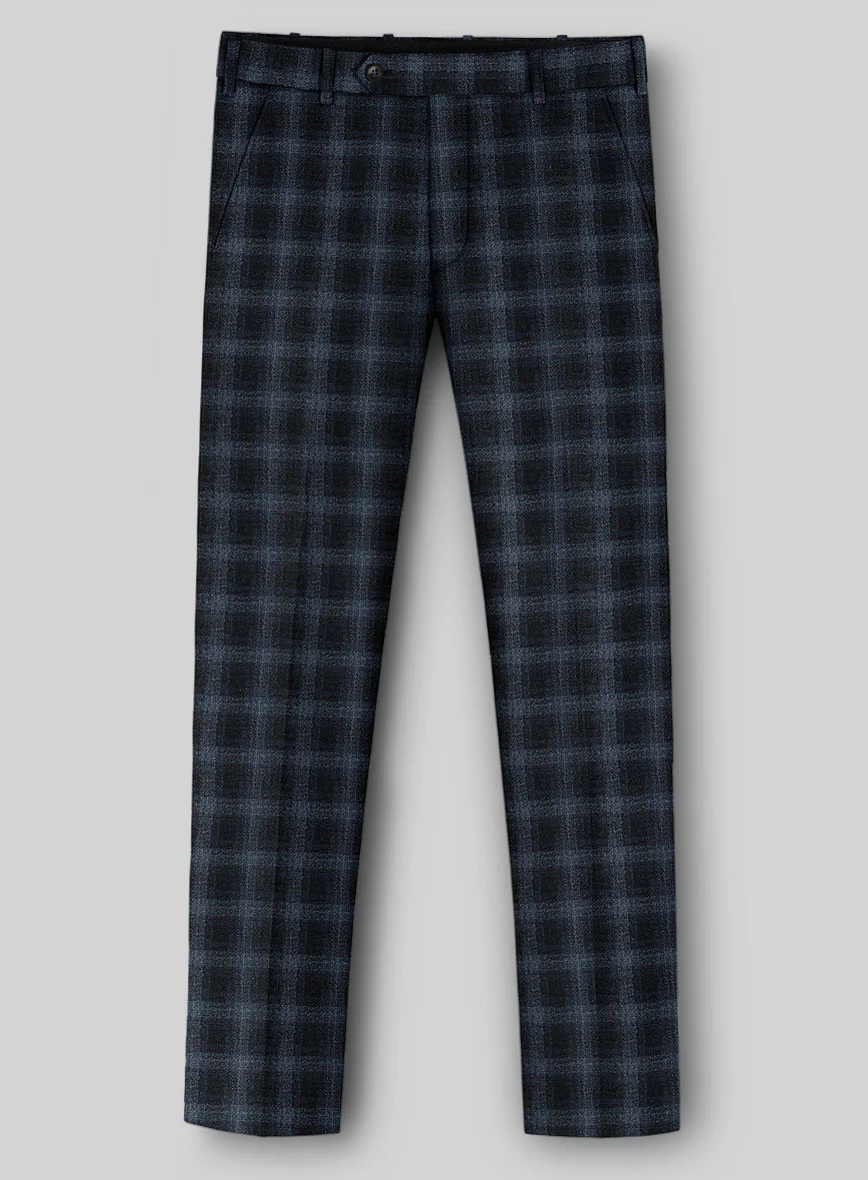 Italian Bluewood Check Tweed Suit - Image 5