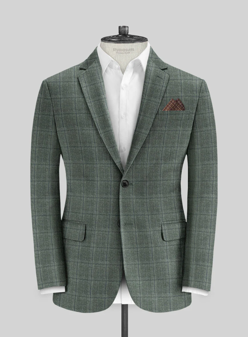 Italian Cotton Lycra Mimio Jacket
