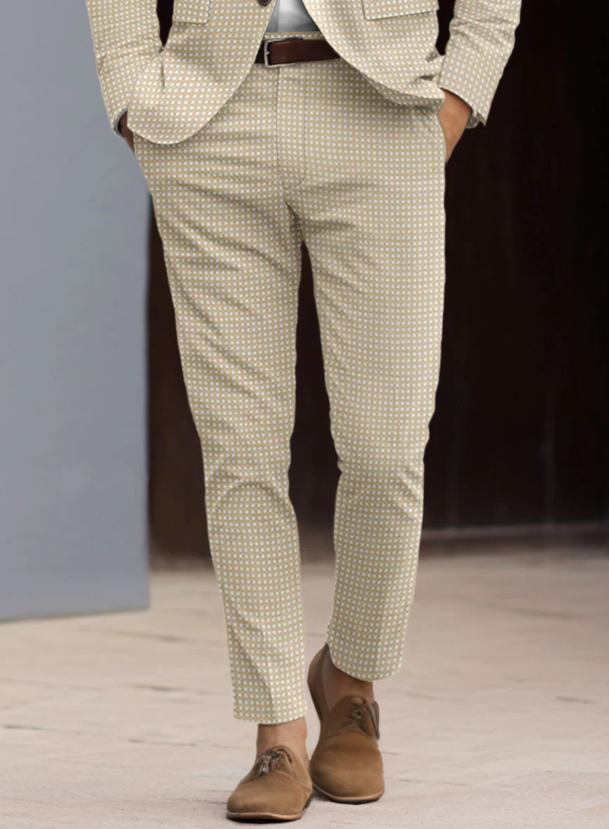 Italian Cotton Silk Reyes Pants - Image 2