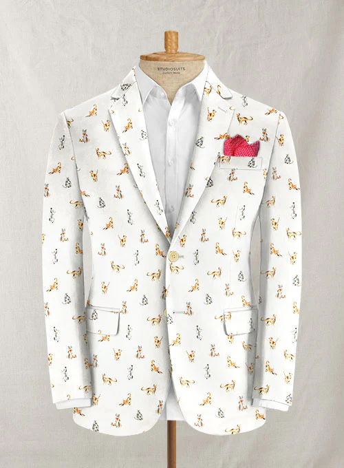 Italian Cotton Stretch Lomar Jacket
