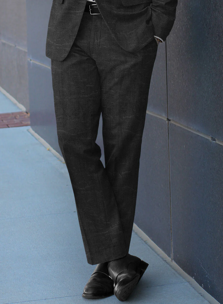 Italian Cotton Wool Solio Pants - Image 2