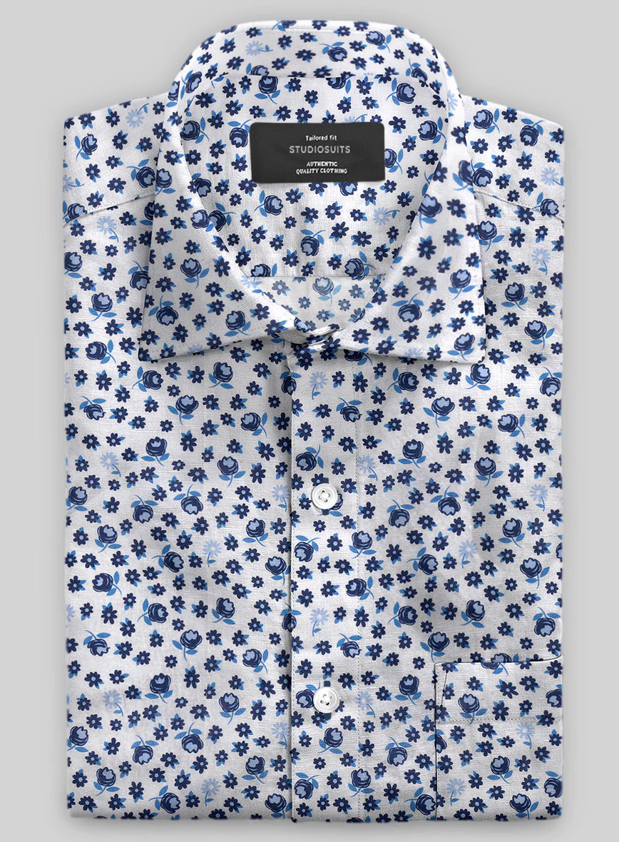 Italian Dofito Summer Linen Shirt