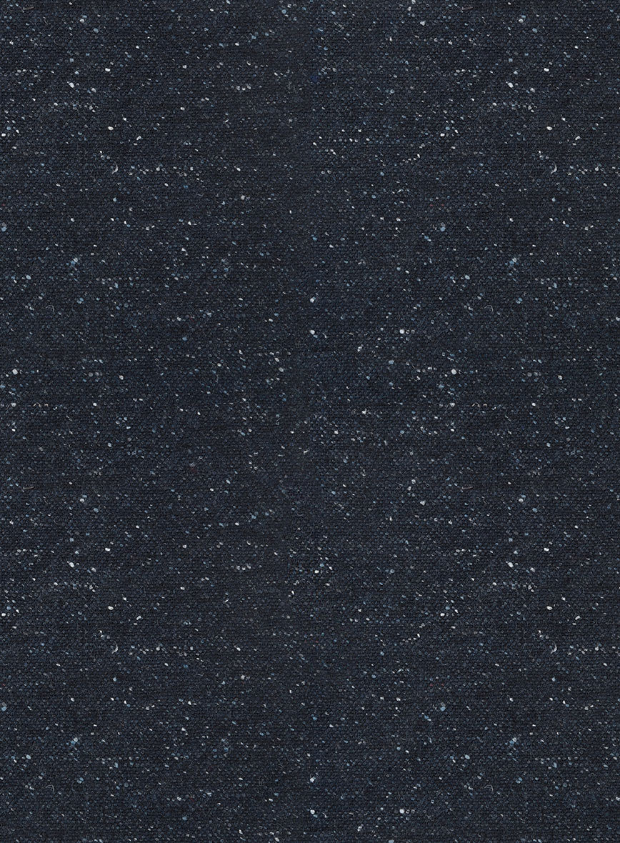 Italian Donegal Blue Wool Pants - Image 3