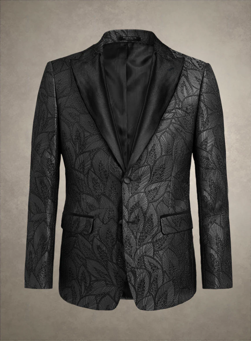 Italian Ebony Regale Tuxedo Jacket