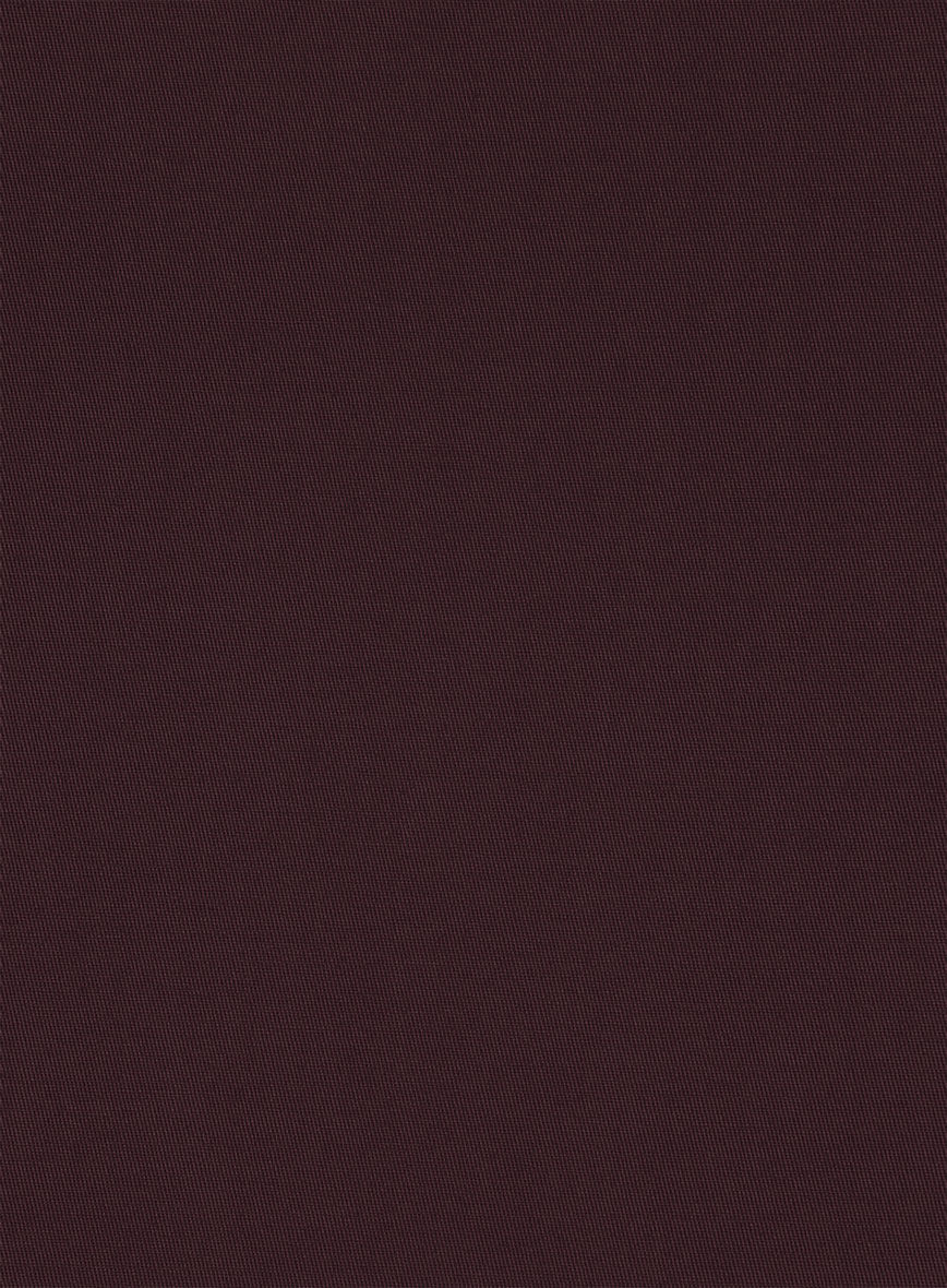 Italian Eggplant Cotton Stretch Suit - Image 6