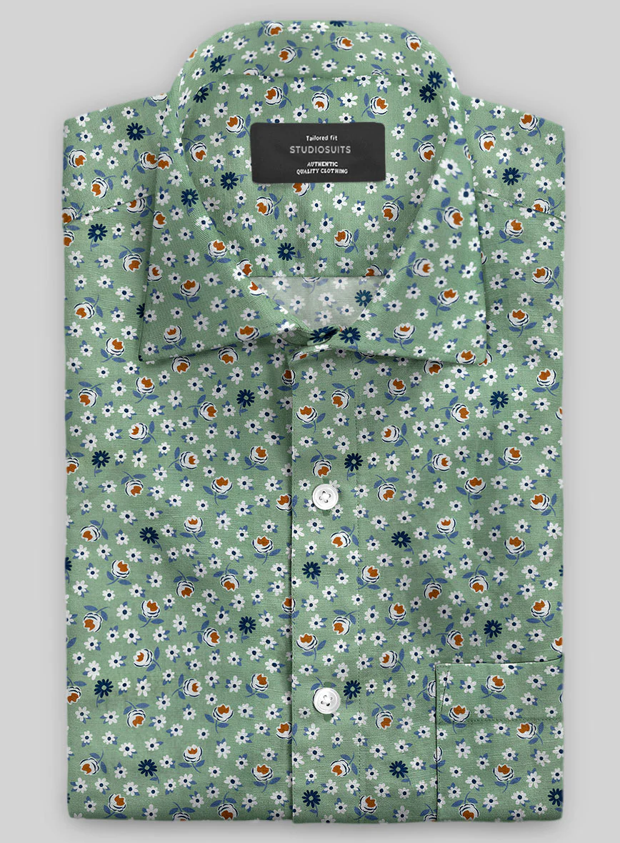 Italian Eresmo Summer Linen Shirt