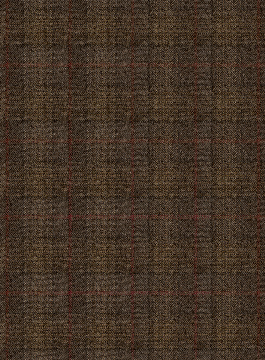 Italian Fiani Checks Tweed Pants - Image 3