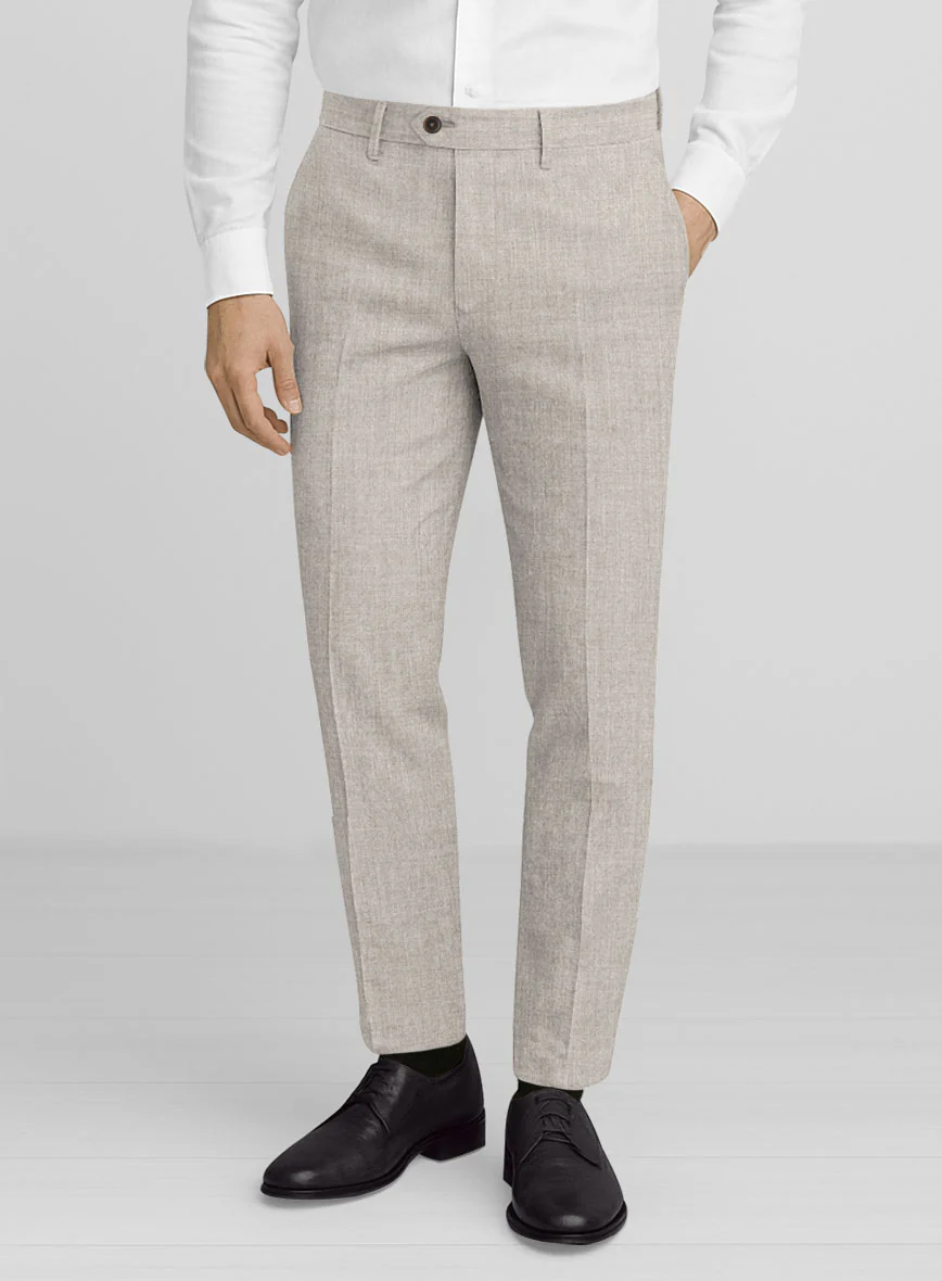 Italian Flannel Empire Canvas Wool Pants