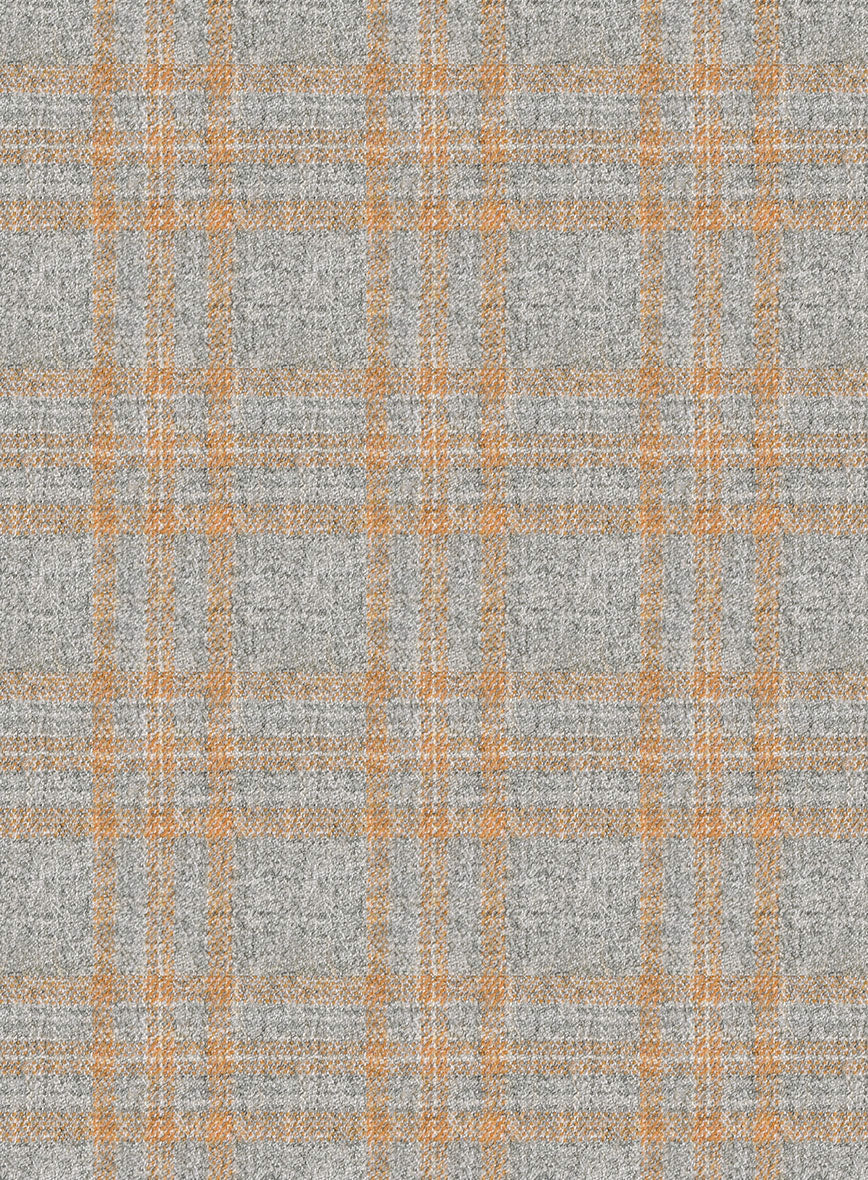 Italian Fonse Gray Wool Pants - Image 2