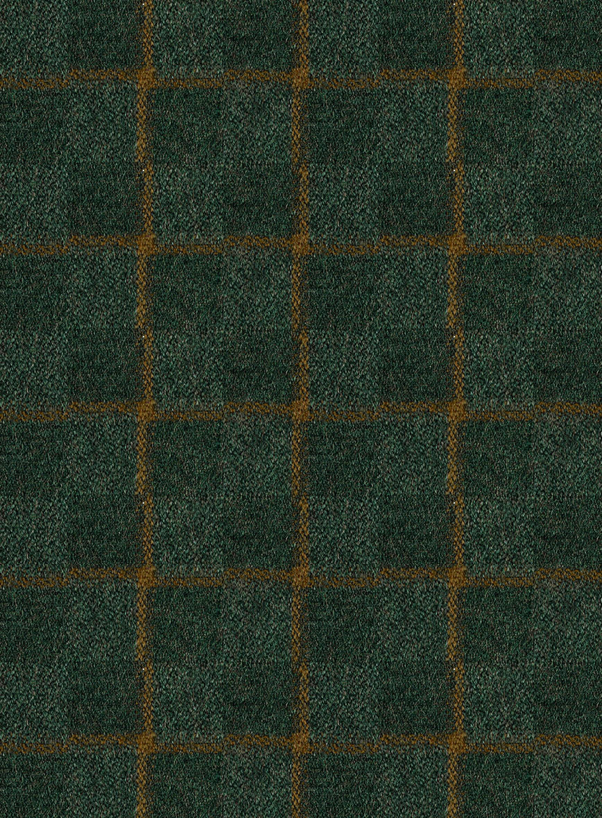Italian Forestline Check Tweed Suit - Image 6