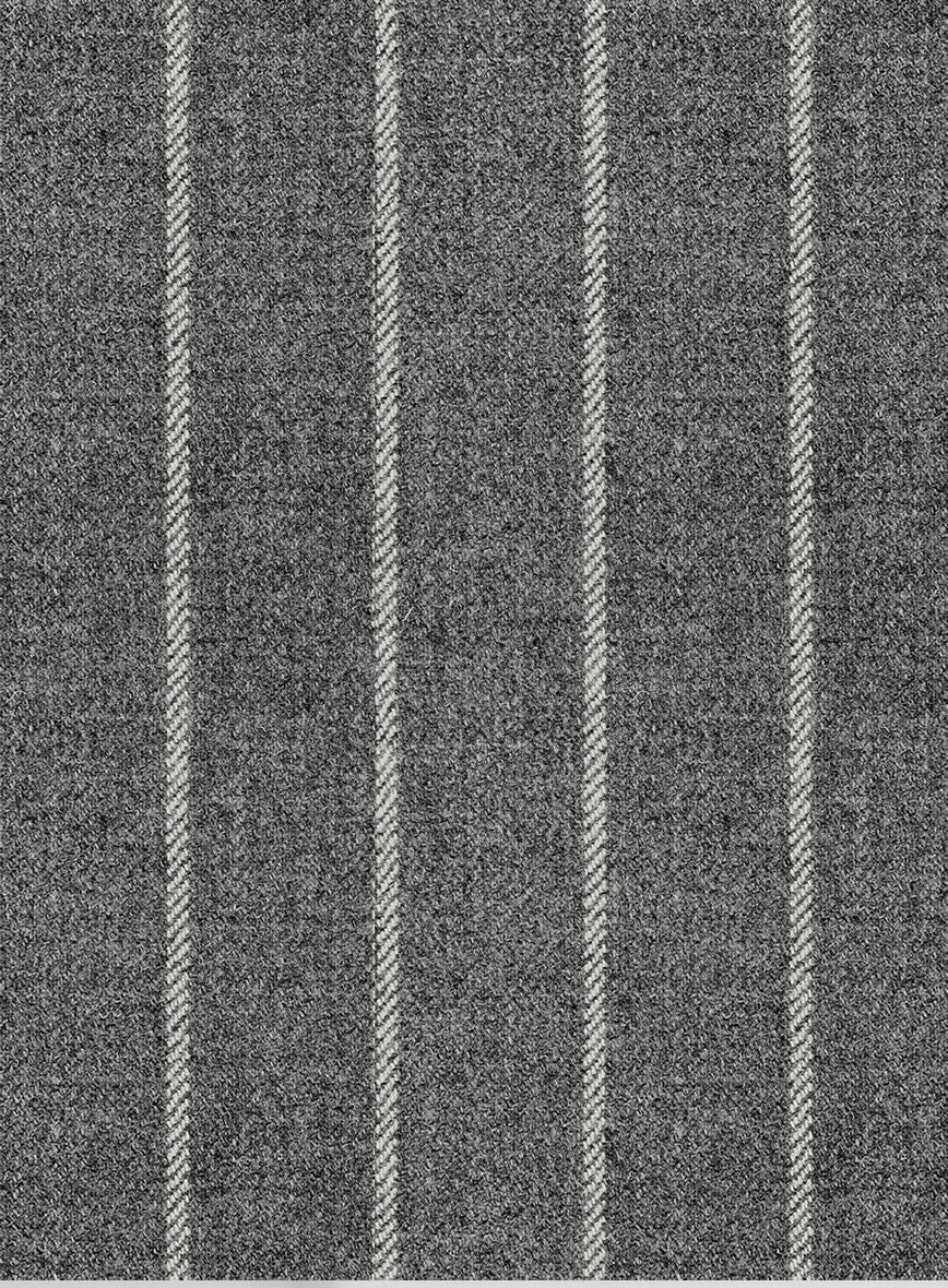 Italian Granite Rope Stripe Tweed Pants - Image 3