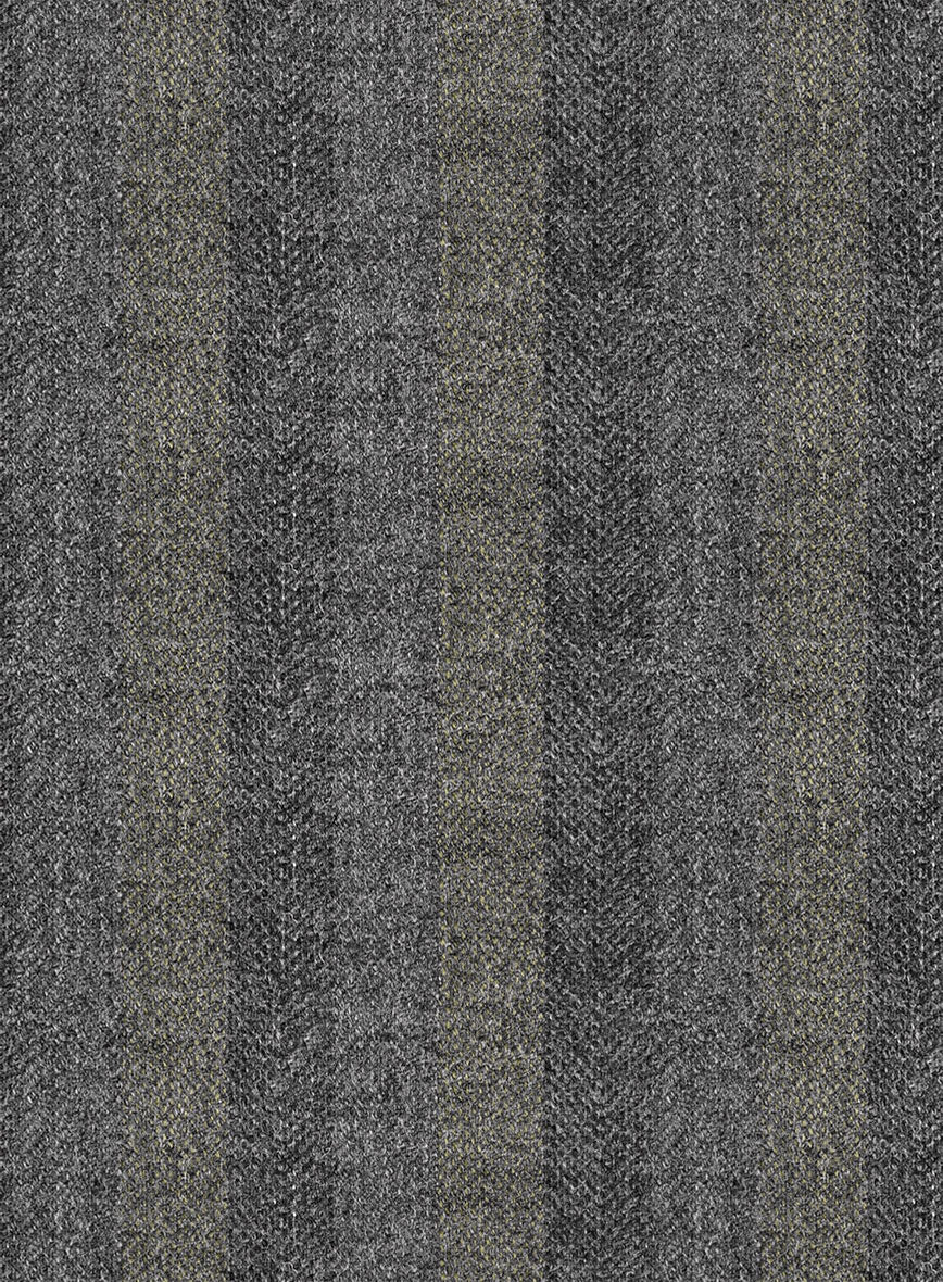 Italian Gravelight Herringbone Tweed Jacket - Image 3