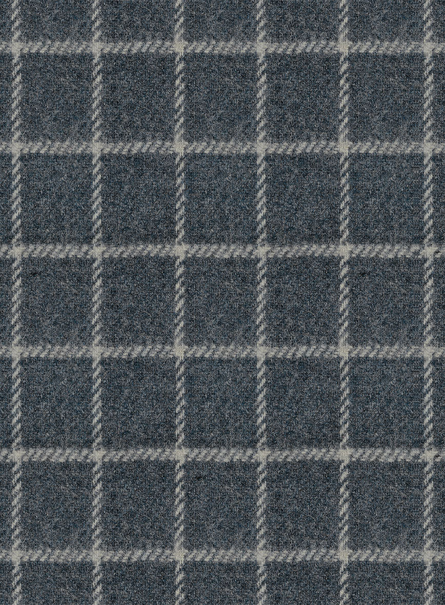 Italian Highlander Emilo Blue Tweed Pants - Image 3