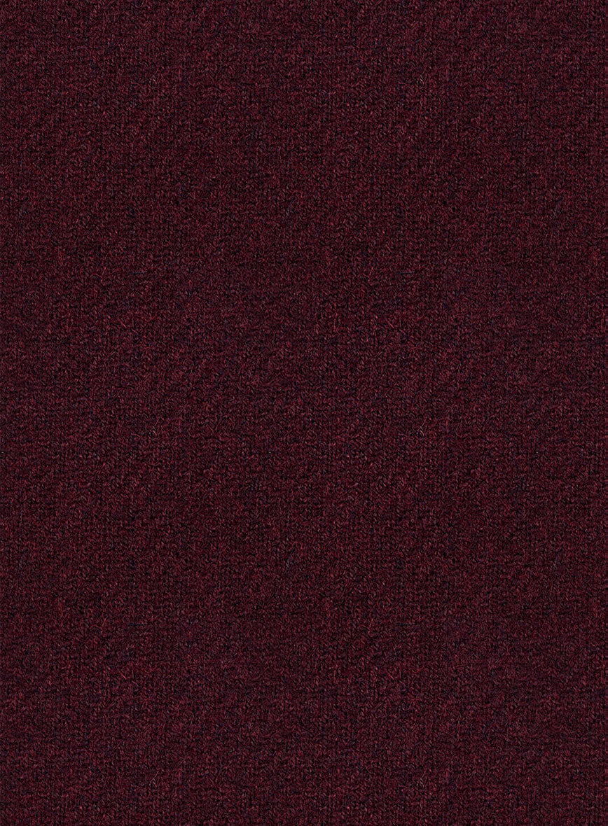 Italian Highlander Wine Tweed Suit - Image 7