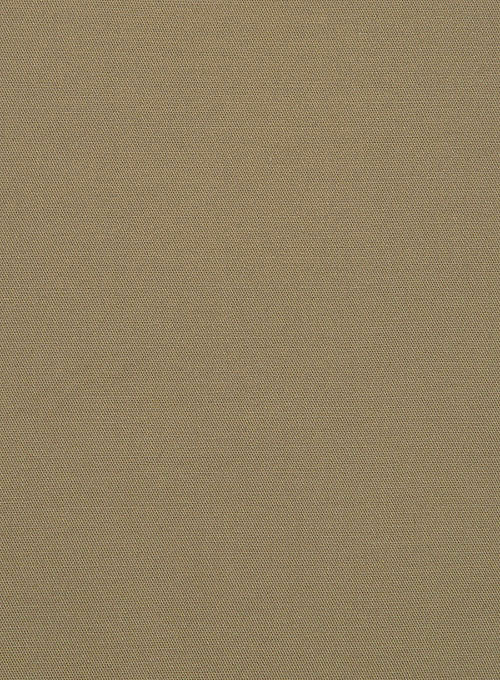 Italian Hunter Khaki Cotton Stretch Pants - Image 2