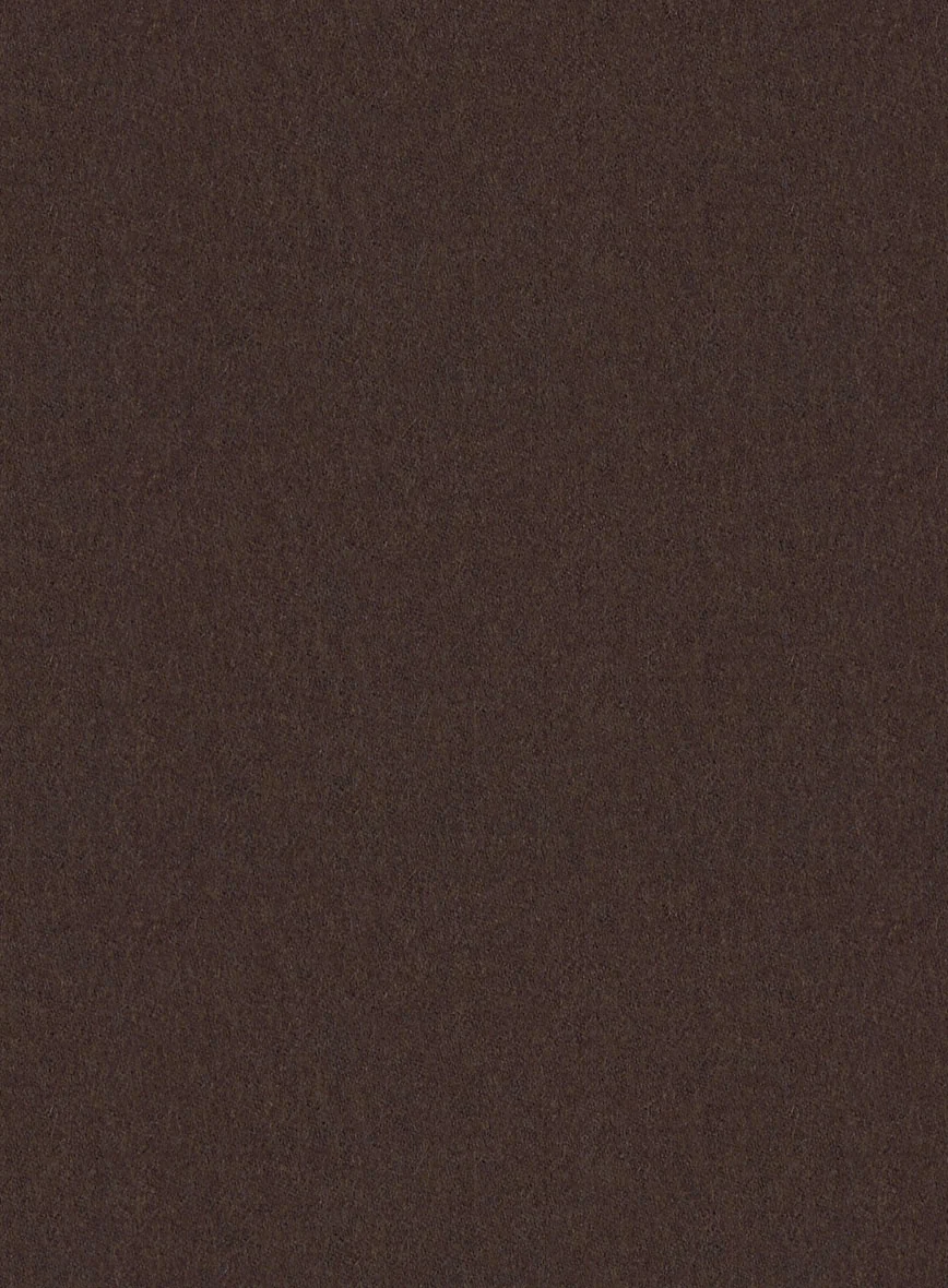Italian Iucef Cocoa Brown Wool Jacket - Image 2