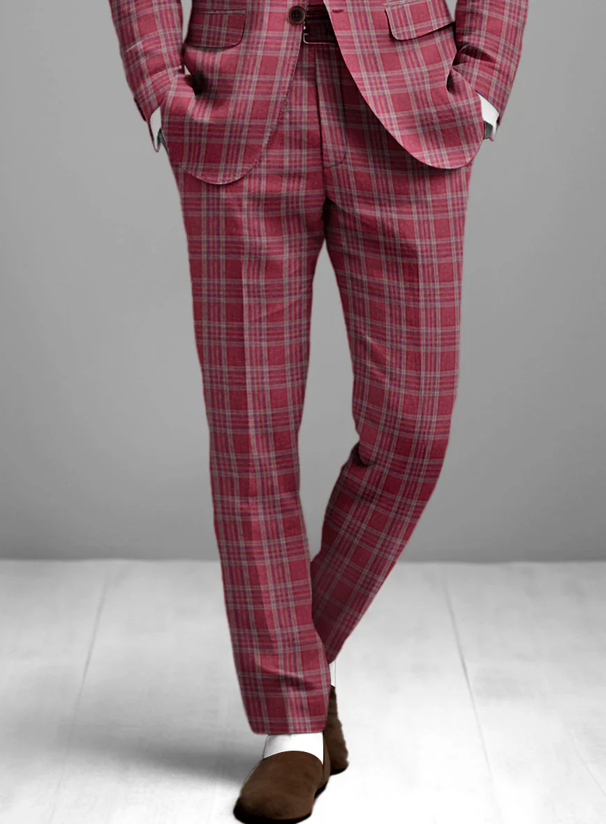 Italian Linen Acier Suit - Image 6