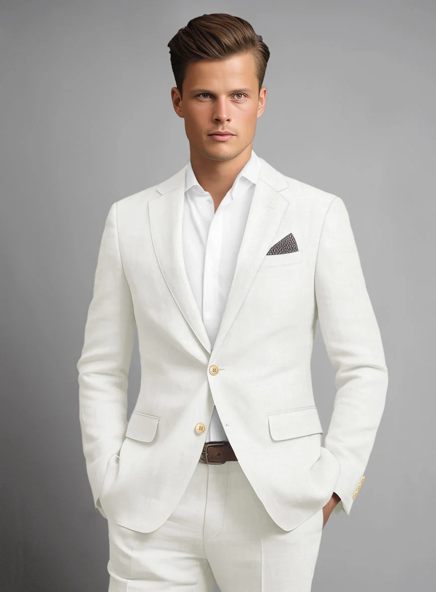 Italian Linen Eroe Jacket - Image 2