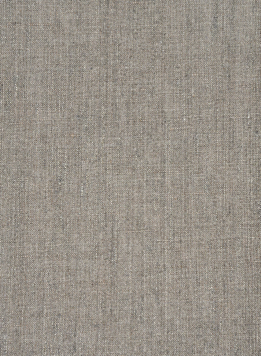 Italian Linen French Brown Suit - Image 7