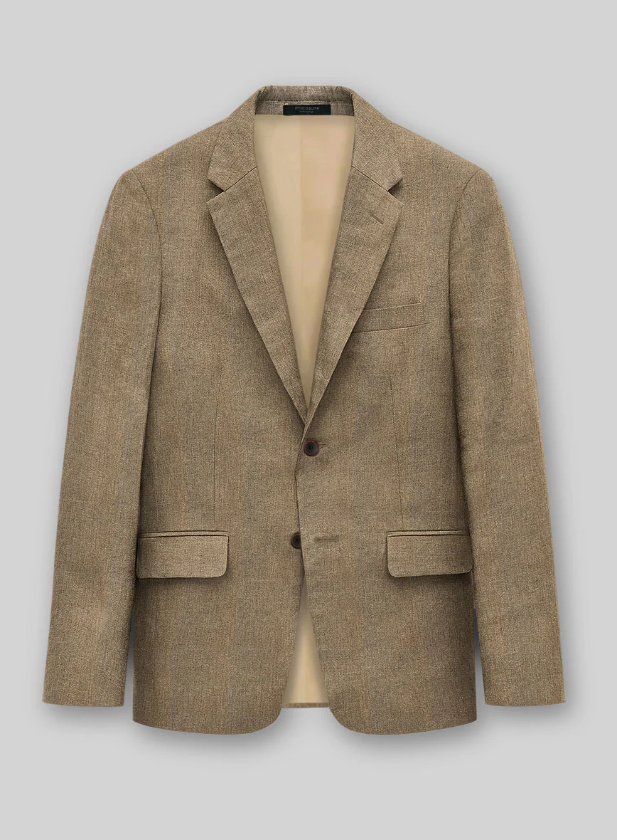 Italian Linen Irish Brown Jacket