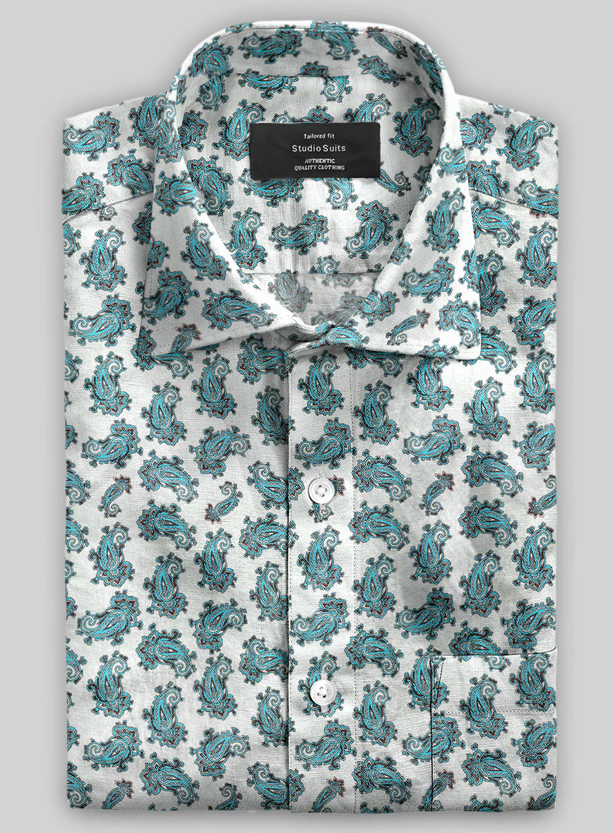 Italian Linen Isra Shirt