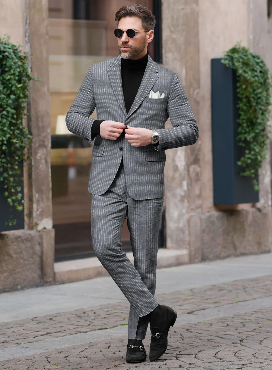 Italian Linen Lenato Suit - Image 2