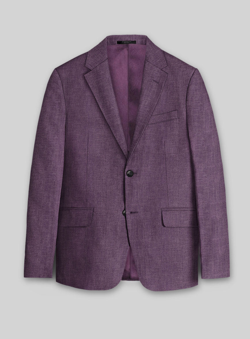 Italian Linen Lilac Mist Jacket